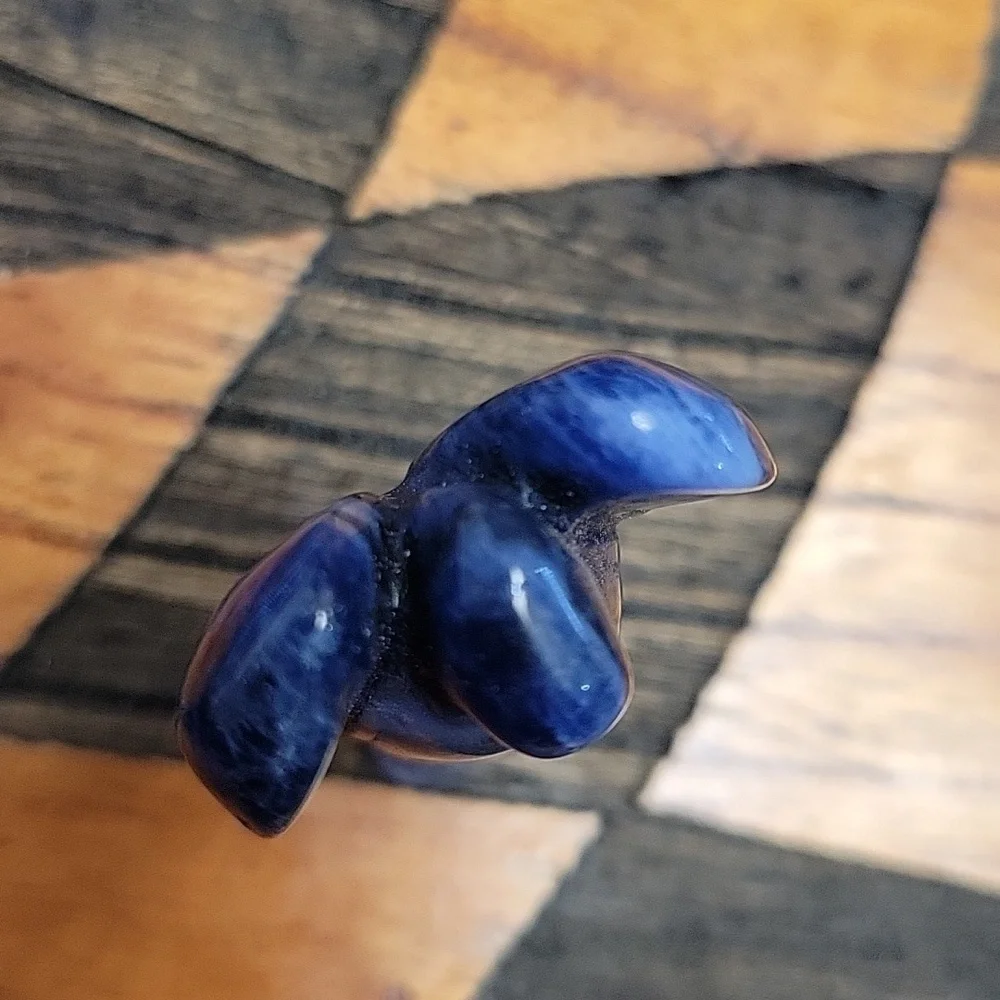 Blue Sodalite Angel Crystal - Picture 3 of 6